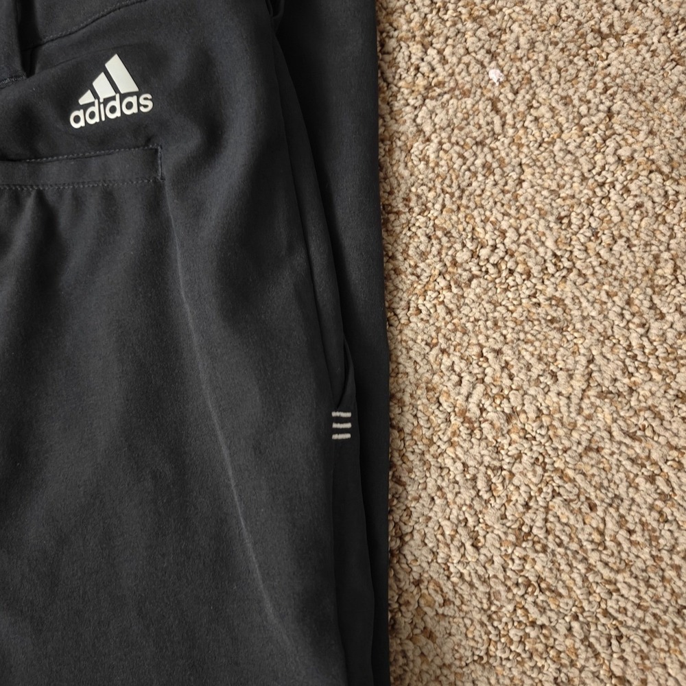NWT Adidas Golf Pants Mens 32x30 Black ADIULT REGEFTPNT AF1710 Performance $90 - Picture 11 of 15